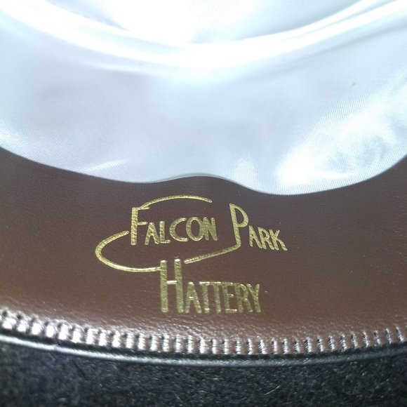 Custom 100% Beaver Western Weight Shag Fedora from Falcon Park Hattery, 609 mm - Picture 7 of 7